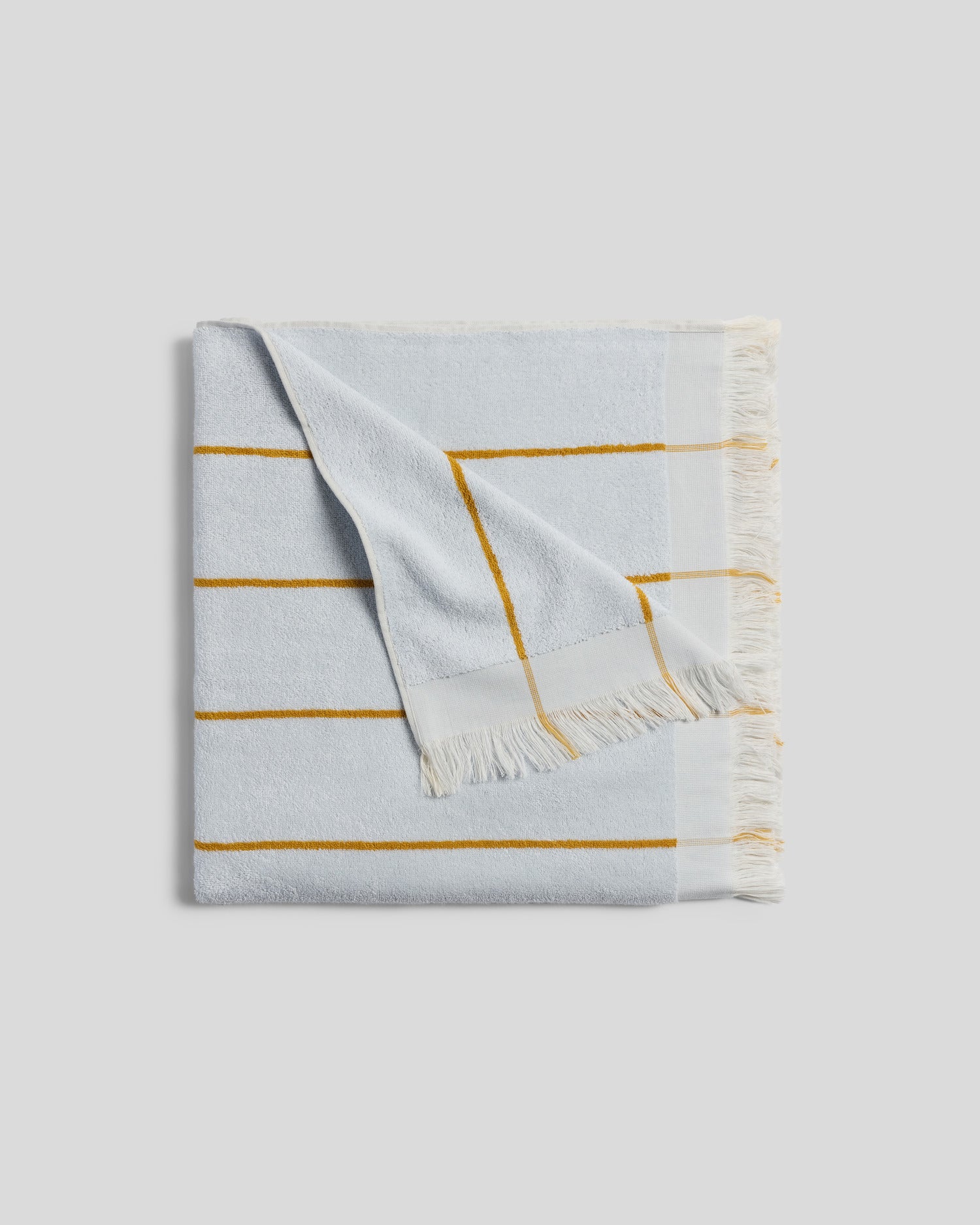 Bayside Beach Towel - FINAL SALE (Lagoon with Marigold)