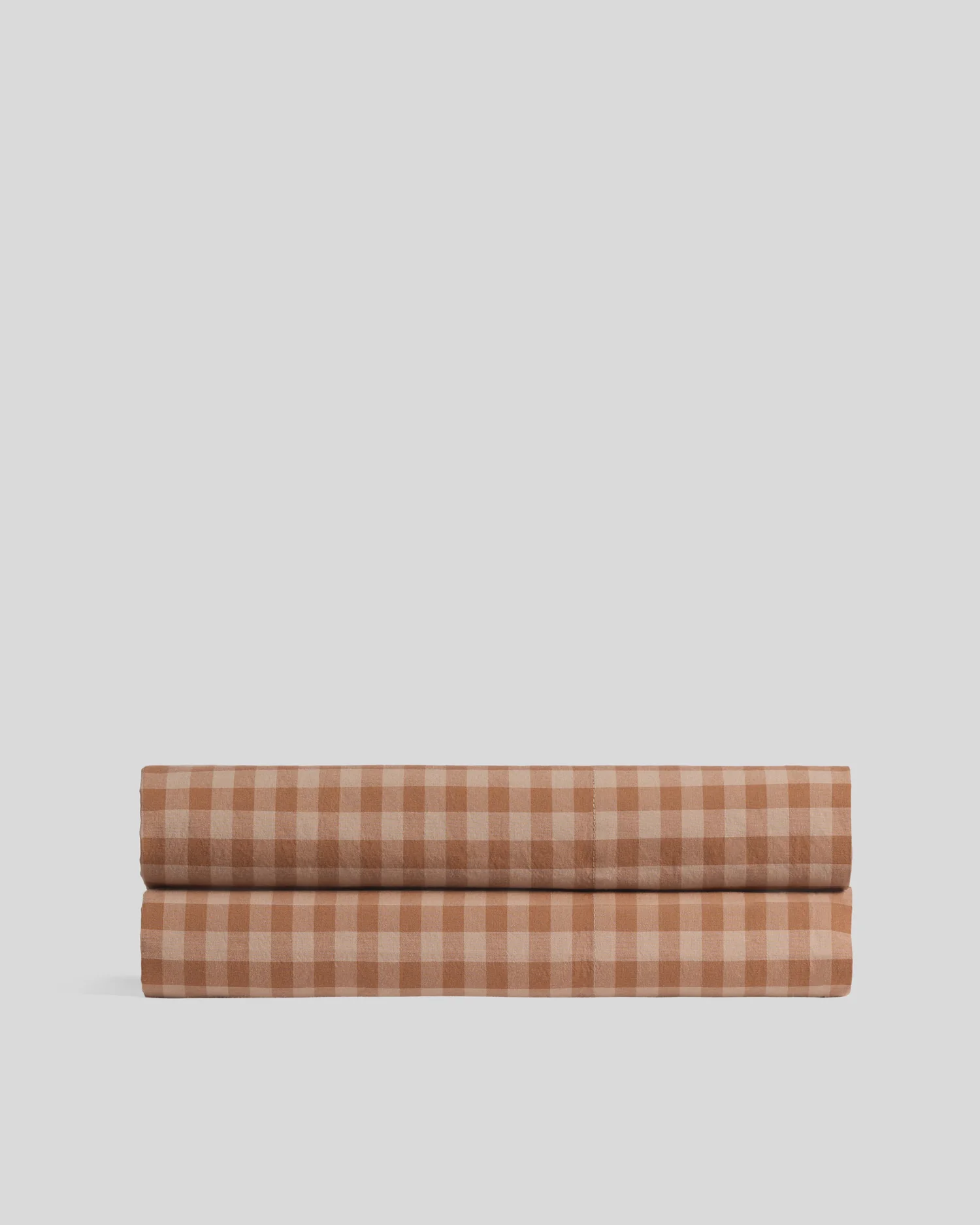 Brushed Cotton Fitted Sheet (Adobe Check)