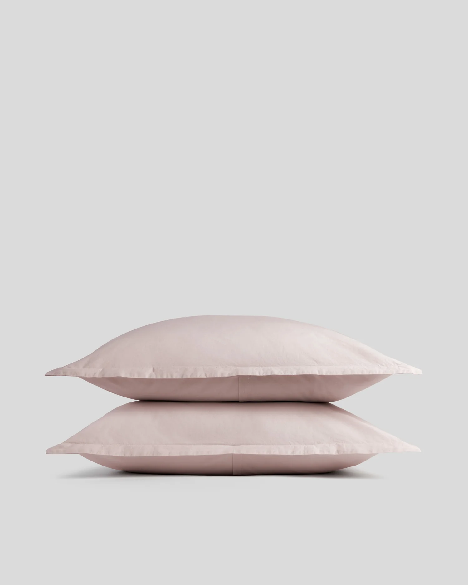 Brushed Cotton Sham Set (Blush)