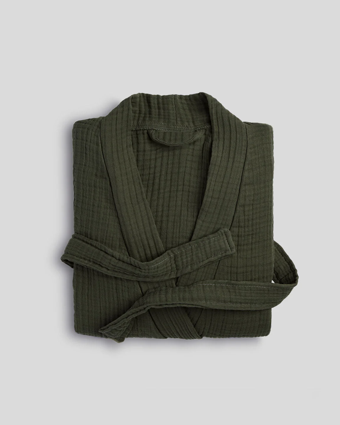 Cloud Cotton Robe (Evergreen)