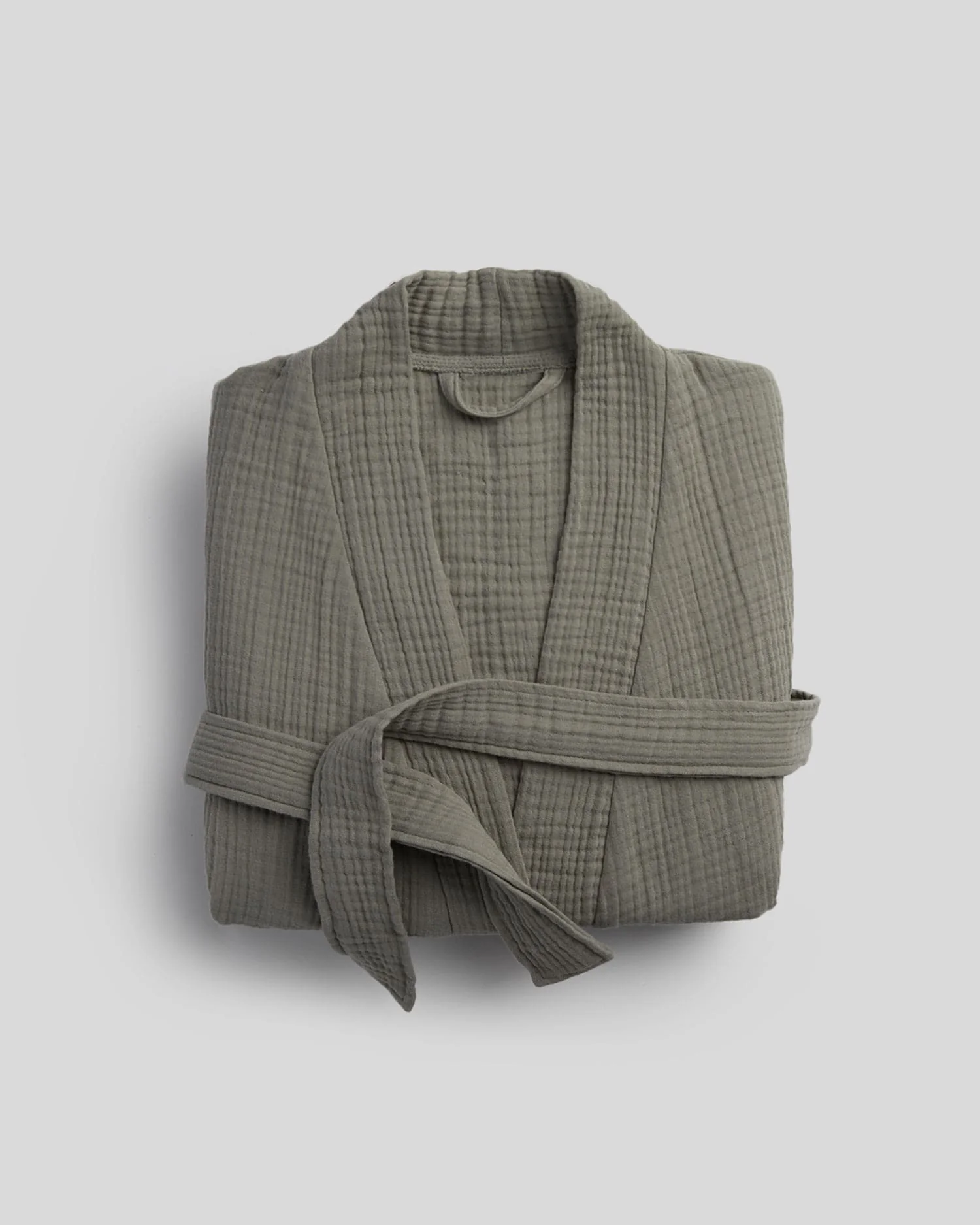 Cloud Cotton Robe (Moss)