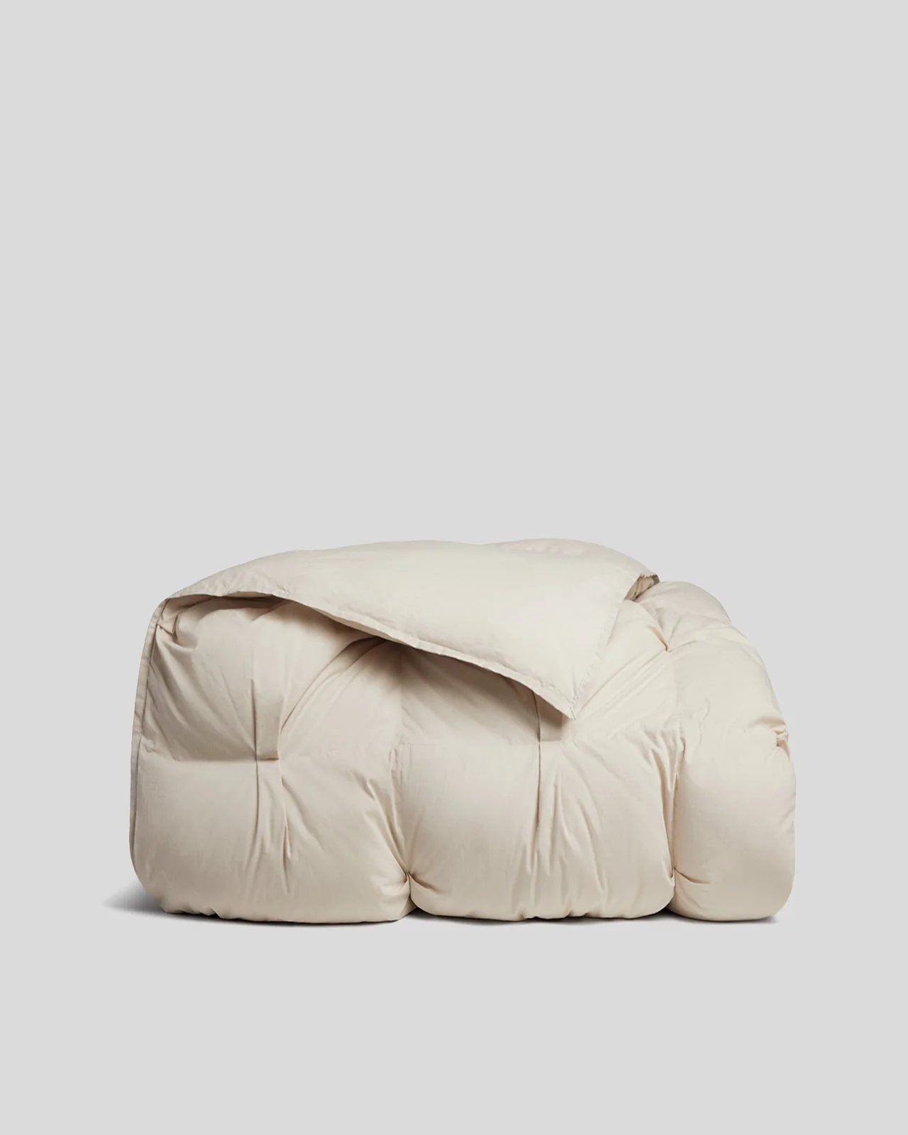 Organic Cotton Puff Comforter (Bone)
