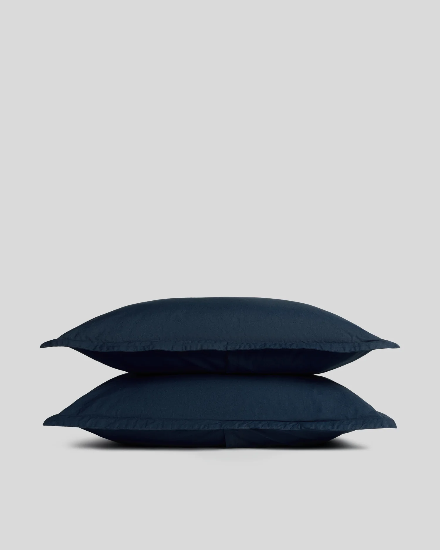 Percale Sham Set (Ink)