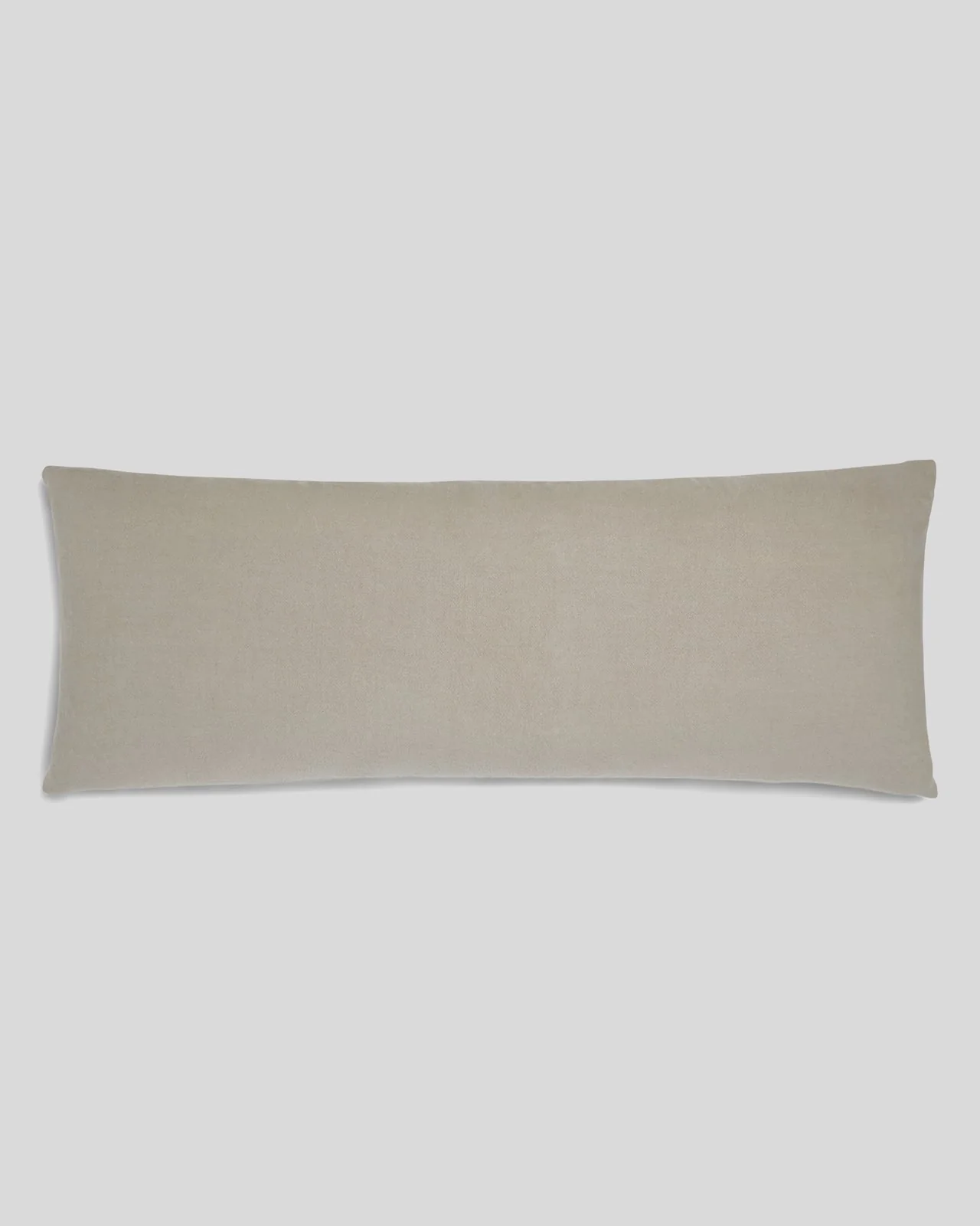 Vintage Linen Body Pillow Cover (Natural)